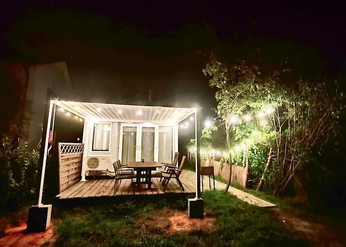 Gemuetliches Mobilheim Auf Bauernhof Prázdninový dům *